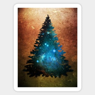 Yuletide Universe Christmas Tree Sticker